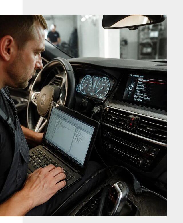 Русификация приборной панели BMW для авто в Ломоносове от компании