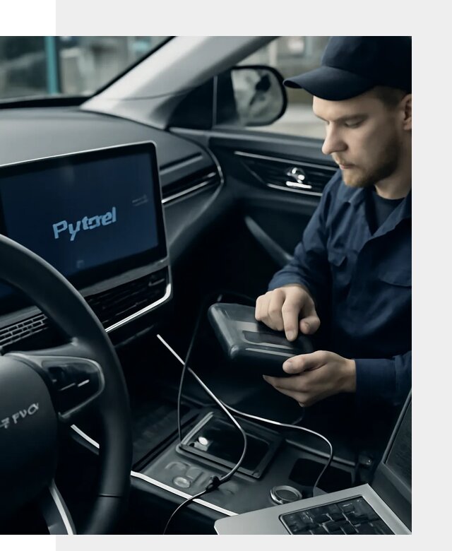Русификация автомобилей Jetour с адаптацией меню в Ломоносове