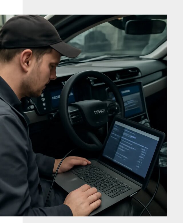 Профессиональная русификация автомобилей Lynk Co в Ломоносове