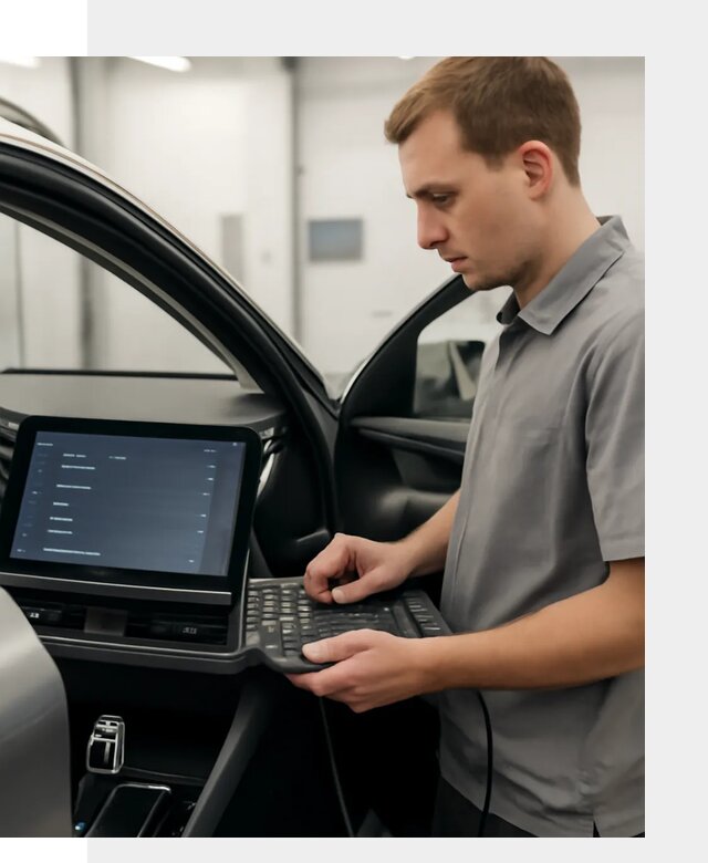 Русификация мультимедиа автомобилей Lynk Co в Ломоносове