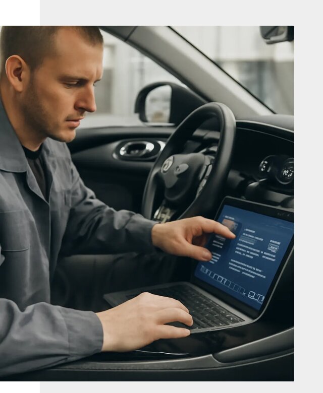 Русификация приборной панели автомобиля Lynk Co в Ломоносове