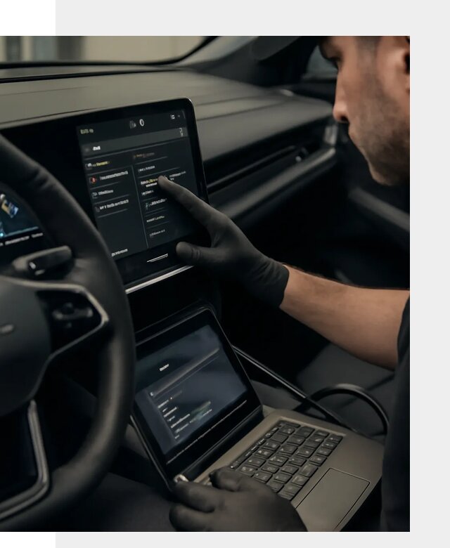 Русификация приборной панели Rising автомобиля в Ломоносове