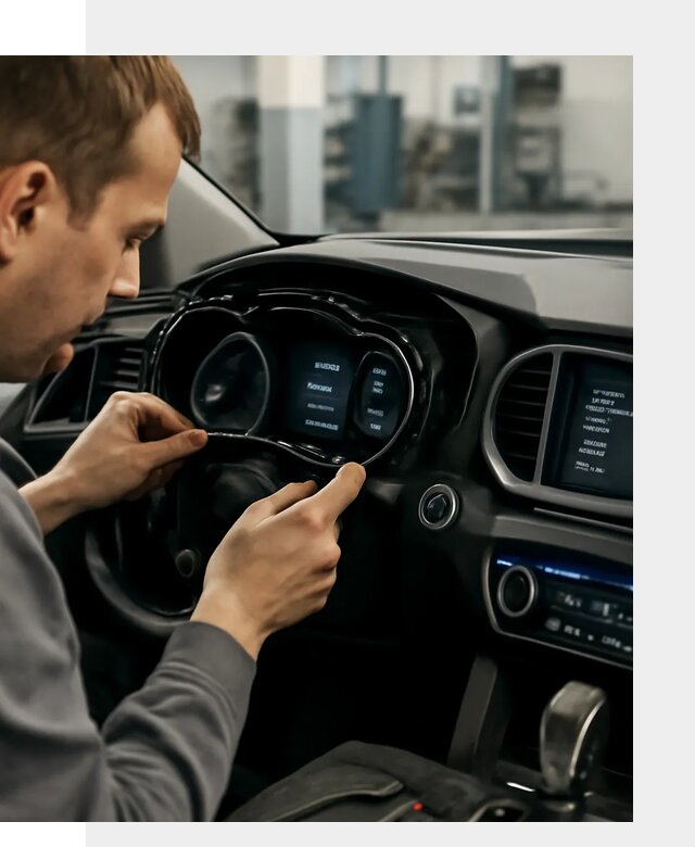Русификация приборной панели автомобилей Hyundai в Ломоносове
