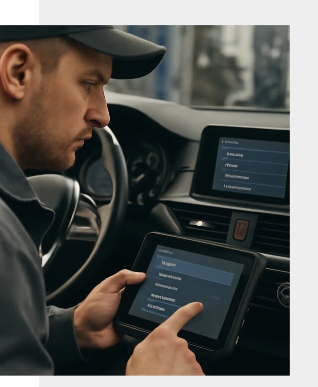 Перевод меню автомобиля на русский язык в Ломоносове