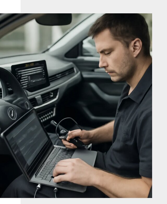 Настройка телематики автомобиля под ключ для авто в Ломоносове