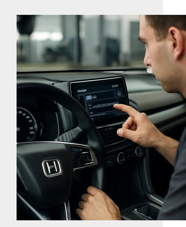 Русификация панели приборов Honda в Ломоносове по цене 5123 ФастМобиль-Лмн