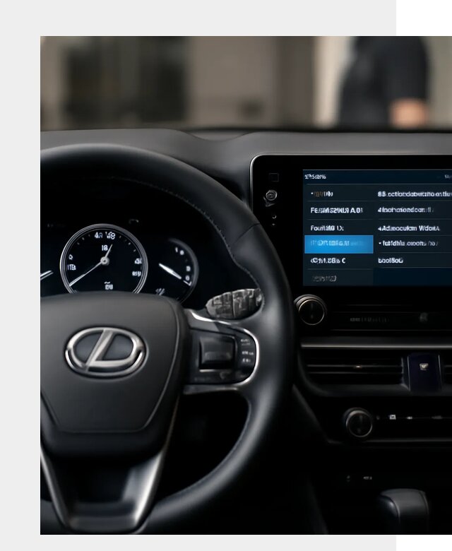 Русификация приборной панели Lexus в Ломоносове по 5635 р. | ФастМобиль-Лмн