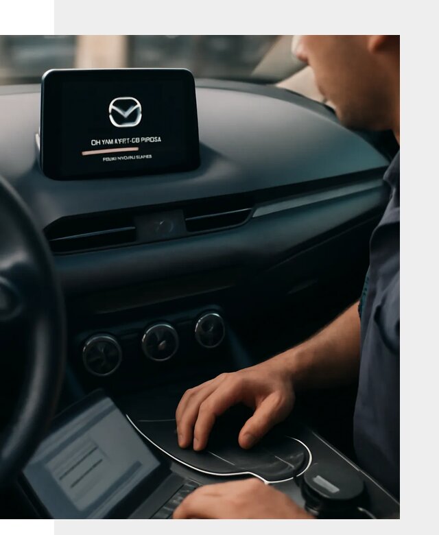 Установка приложений Mazda на мультимедийную систему в Ломоносове