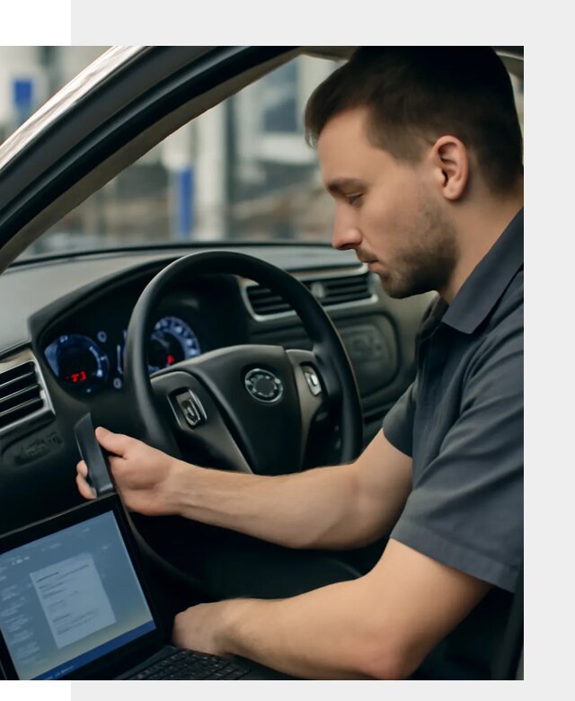 Русификация приборной панели Nissan для авто в Ломоносове